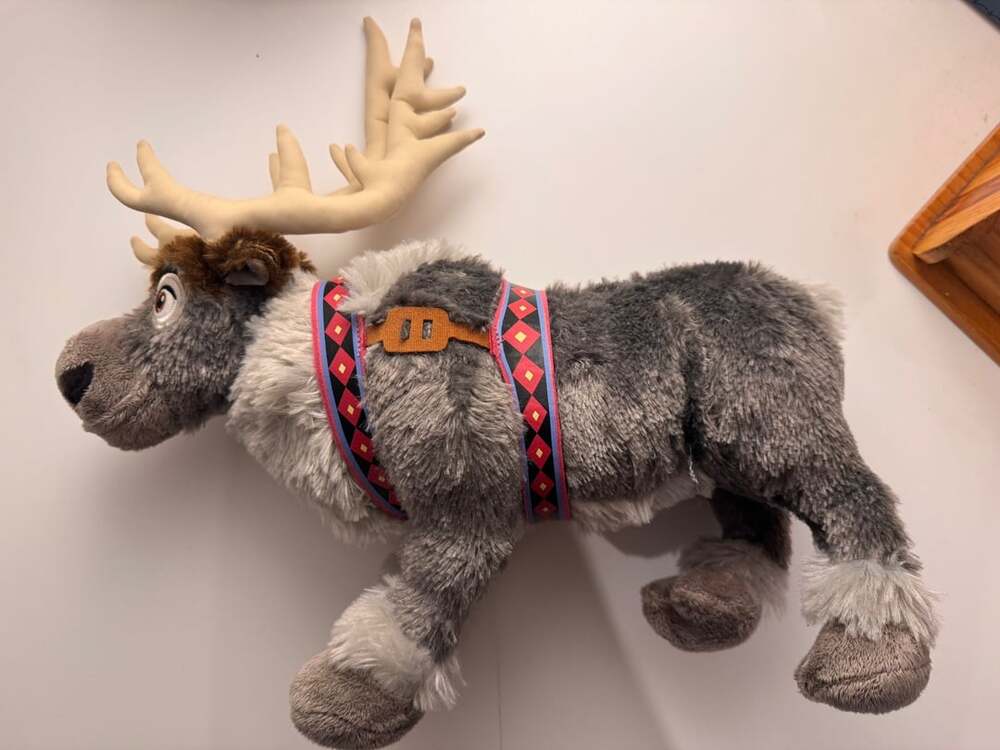 Disney Parks Frozen Sven Reindeer Plush Large Stuffed Animal